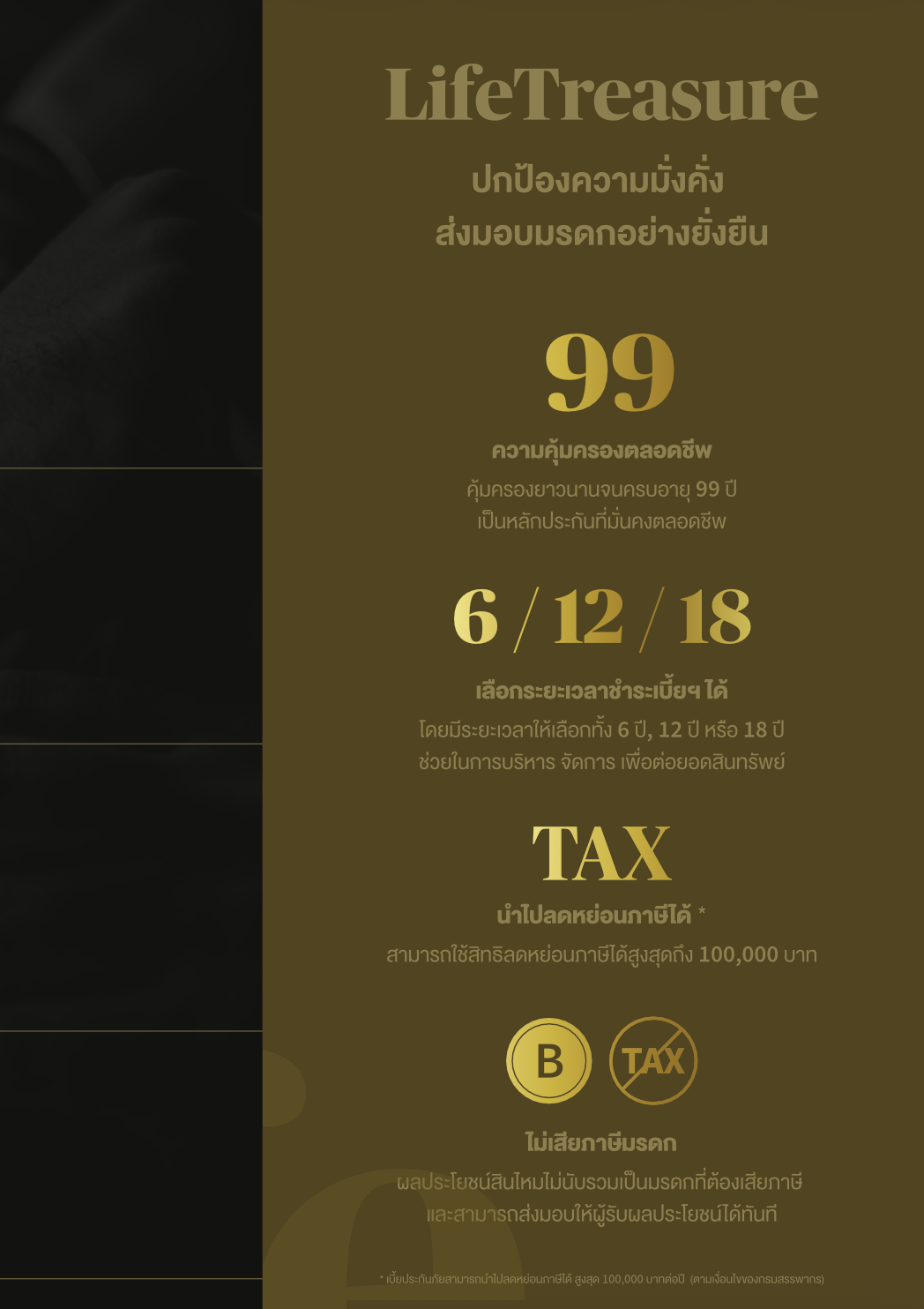 จุดเด่น LifeTreasure
