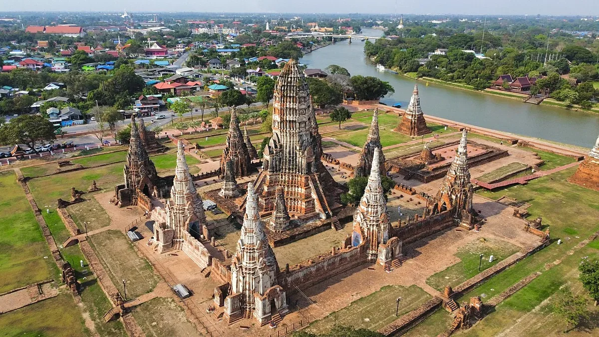 วัดไชยวัฒนาราม จังหวัดพระนครศรีอยุธยา
