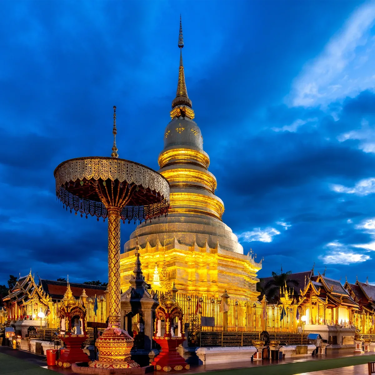 วัดพระธาตุหริภุญชัย จังหวัดลำพูน